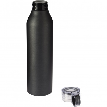 Logotrade Firmengeschenke das Foto: Grom 650 ml Aluminium Sportflasche