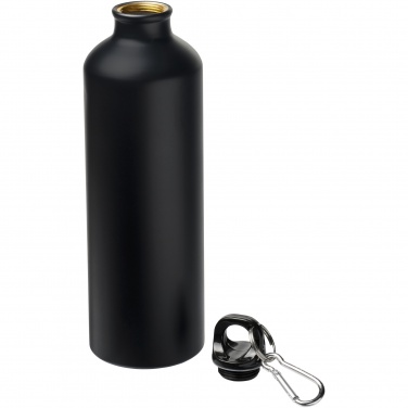 Logotrade Firmengeschenke das Foto: Oregon 770 ml matte Sportflasche mit Karabinerhaken