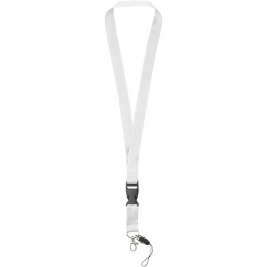 Logotrade Logogeschenke das Foto: Sagan Lanyard mit abnehmbarer Schnalle und Handyband