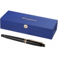 Waterman Expert Tintenroller, Massiv schwarz / gold