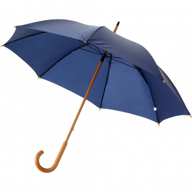 Logotrade Werbegeschenke das Foto: Jova 23" Regenschirm mit Holzstange und -griff