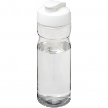 Logotrade Firmengeschenke das Foto: H2O Active® Base 650 ml Sportflasche mit Klappdeckel