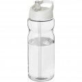 H2O Active® Base 650 ml Sportflasche mit Ausgussdeckel, Transparent / Weiß