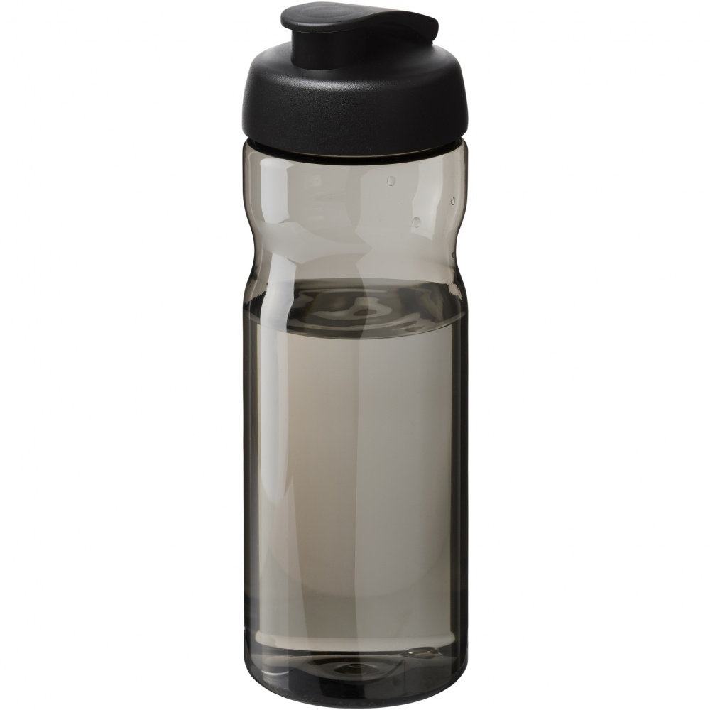 Logotrade Firmengeschenke das Foto: H2O Active® Eco Base 650 ml Sportflasche mit Klappdeckel