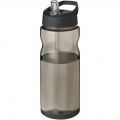 H2O Active® Eco Base 650 ml Sportflasche mit Ausgussdeckel, Anthrazit / Tiefschwarz