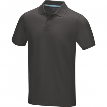 Logotrade Geschäftsgeschenke das Foto: Graphite Poloshirt aus Bio-Baumwolle für Herren