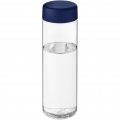 H2O Active® Vibe 850 ml Sportflasche mit Drehdeckel, Transparent / Blau