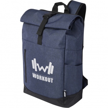 Logotrade Werbeartikel das Foto: Hoss 15,6" Rolltop Laptop-Rucksack 12L