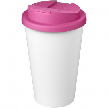 Logotrade Werbegeschenke das Foto: Americano® Eco 350 ml recycelter Becher mit auslaufsicherem Deckel