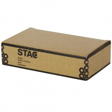 Logotrade Geschäftsgeschenke das Foto: Anderson Mittelgroßes Multitool aus Holz mit 12 Funktionen