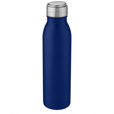 Logotrade Logogeschenke das Foto: Harper 700 ml Sportflasche aus Edelstahl mit Metallschlaufe