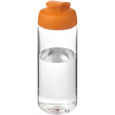 Logotrade Werbeartikel das Foto: H2O Active® Octave Tritan™ 600-ml-Sportflasche mit Klappdeckel