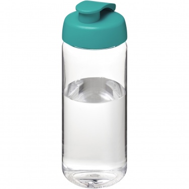 Logotrade Firmengeschenke das Foto: H2O Active® Octave Tritan™ 600-ml-Sportflasche mit Klappdeckel