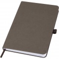 Fabianna Hardcover Notizbuch aus Crush-Papier, Kaffeebraun