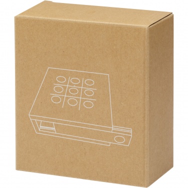 Logotrade Werbegeschenke das Foto: Strobus Tic-Tac-Toe Spiel aus Holz