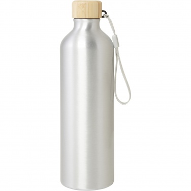 Logotrade Werbeartikel das Foto: Malpeza 770 ml RCS-zertifizierte Wasserflasche aus recyceltem Aluminium