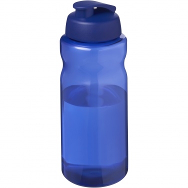 Logotrade Firmengeschenke das Foto: H2O Active® Eco Big Base 1L Sportflasche mit Klappdeckel 