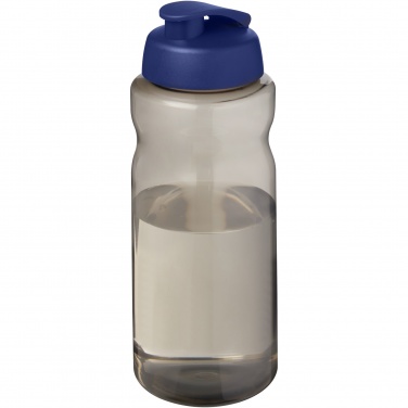 Logotrade Geschäftsgeschenke das Foto: H2O Active® Eco Big Base 1L Sportflasche mit Klappdeckel 