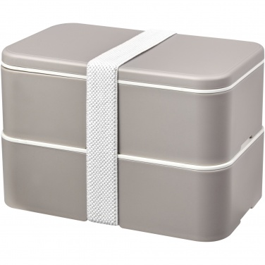 Logotrade Werbeartikel das Foto: MIYO Renew Doppel-Lunchbox