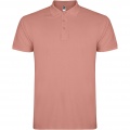 Star Poloshirt für Herren, Ton Orange