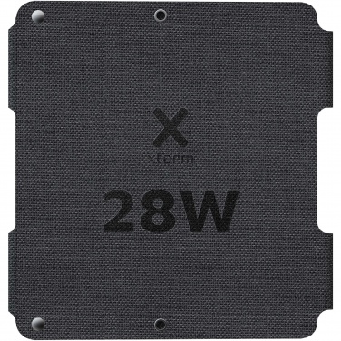 Logotrade Werbegeschenke das Foto: Xtorm XR2S28 SolarBooster 28W faltbares Solarpanel