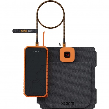 Logotrade Werbegeschenke das Foto: Xtorm XR2S28 SolarBooster 28W faltbares Solarpanel