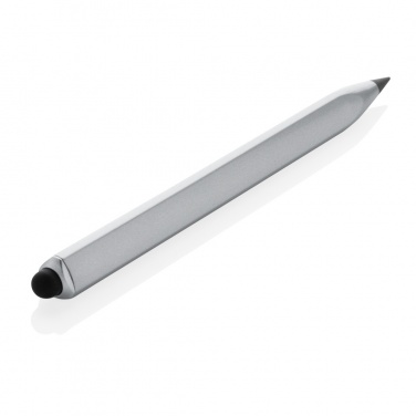 Logotrade Logogeschenke das Foto: Eon Infinity Multitasking Stift aus RCS recycelt. Aluminium