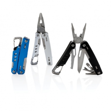 Logotrade Werbegeschenke das Foto: Solid Multitool mit Karabiner