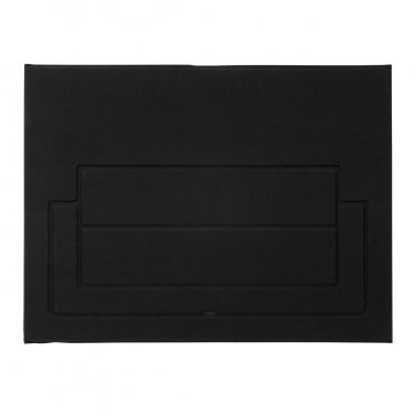 Logotrade Geschäftsgeschenke das Foto: Impact AWARE RPET faltbare Desk-Organizer mit Laptop-Ständer