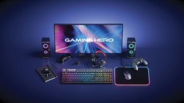 Logotrade Werbegeschenke das Foto: RGB Gaming Mauspad