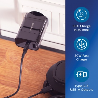 Logotrade werbemittel das Foto: Philips Ultra Fast PD Wall-Charger