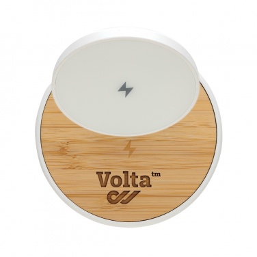 Logotrade Logogeschenke das Foto: Ontario 2-in-1 15W magnetischer Ladeständer aus RCS rPlastik