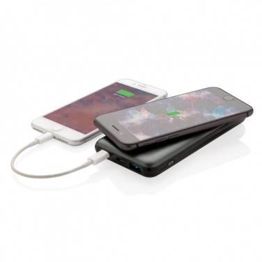 Logotrade Werbeartikel das Foto: 10.000 mAh FastCharging 10W Wireless Powerbank mit PD