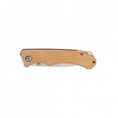 Logotrade Werbegeschenke das Foto: Outdoormesser aus Holz