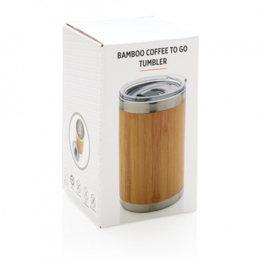 Logotrade Werbeartikel das Foto: Bambus Coffee-To-Go Becher