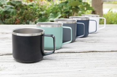 Logotrade Firmengeschenke das Foto: Stainless-Steel Camping-Tasse