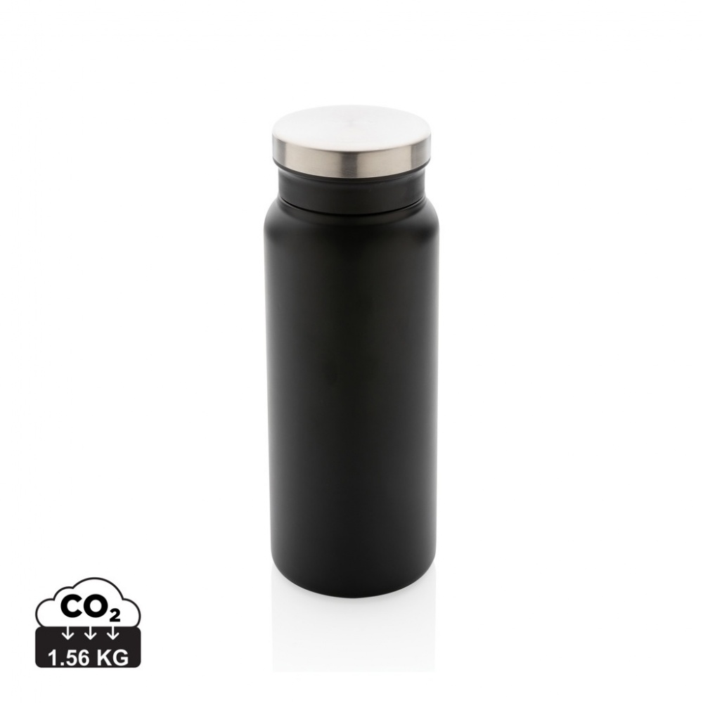 Logotrade Werbegeschenke das Foto: RCS recycelte Stainless Steel Vakuumflasche 600ml