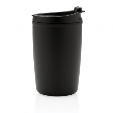 Logotrade Firmengeschenke das Foto: GRS recycelter PP-Becher mit Flip-Deckel