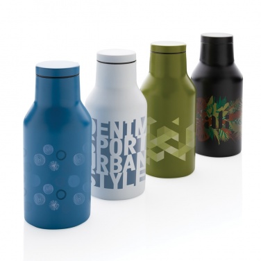 Logotrade Logogeschenke das Foto: RCS recycelte Stainless Steel Kompakt-Flasche