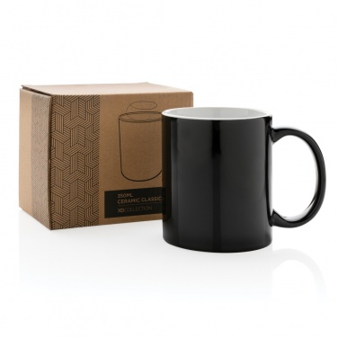 Logotrade Geschäftsgeschenke das Foto: Basic Keramiktasse, 350ml