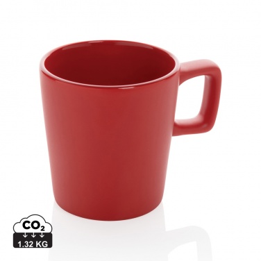 Logotrade Werbegeschenke das Foto: Moderne Keramik Kaffeetasse, 300ml