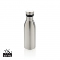 Deluxe Wasserflasche aus RCS recyceltem Stainless-Steel, Silber