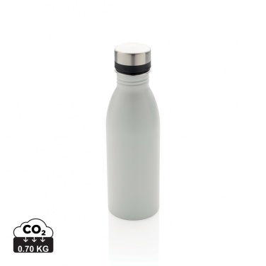 Logotrade Werbeartikel das Foto: Deluxe Wasserflasche aus RCS recyceltem Stainless-Steel