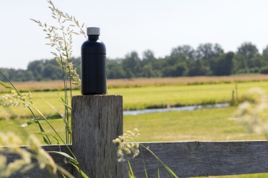 Logotrade Geschäftsgeschenke das Foto: Soda Trinkflasche aus RCS-zertifiziertem Stainless-Steel