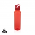 Oasis RCS recycelte PET Wasserflasche 650 ml, Rot