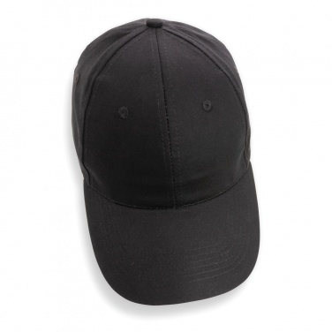 Logotrade Werbeartikel das Foto: Impact 6 Panel Kappe aus 190gr rCotton mit AWARE™ Tracer