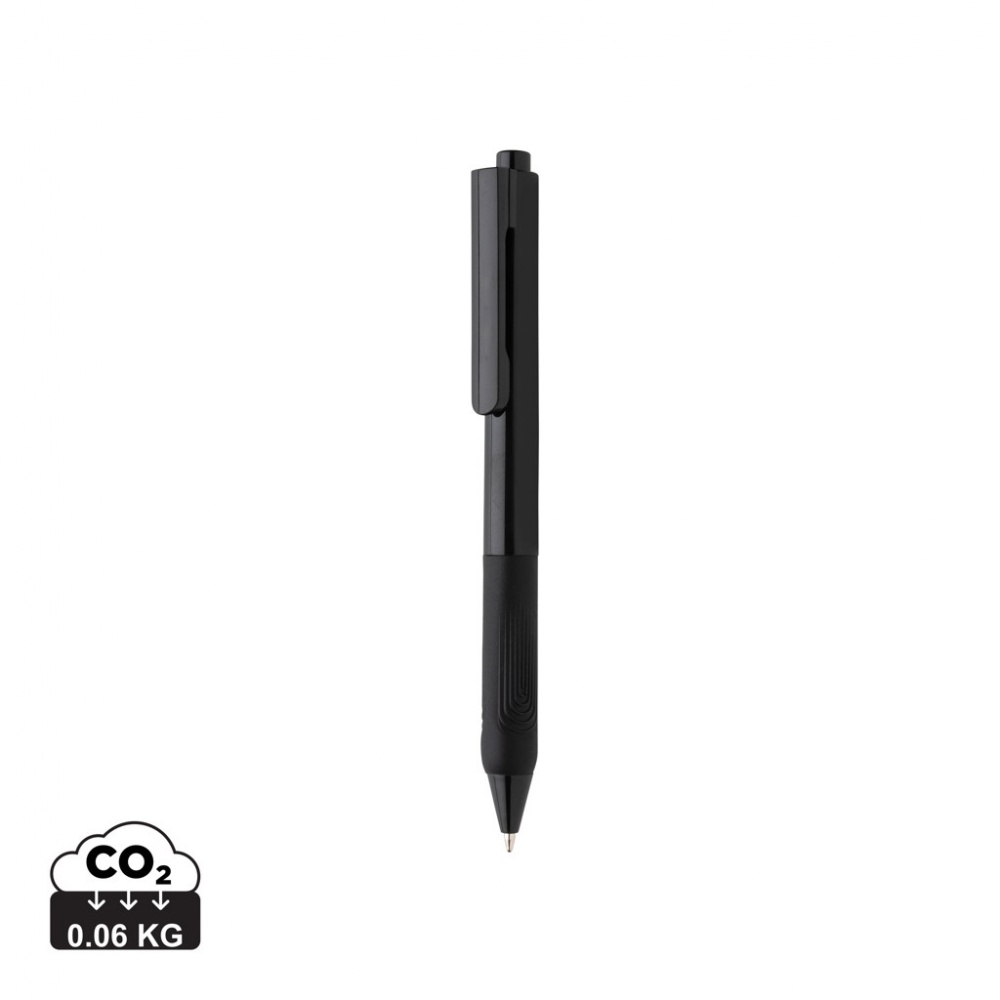 Logotrade Firmengeschenke das Foto: X9 Solid-Stift mit Silikongriff