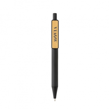 Logotrade Logogeschenke das Foto: GRS rABS Stift mit Bambus-Clip