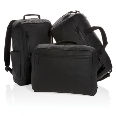 Logotrade werbemittel das Foto: Fashion schwarze 15,6" Laptoptasche, PVC-frei