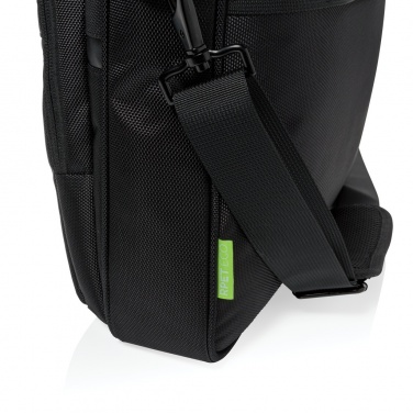 Logotrade Werbegeschenke das Foto: Swiss Peak RPET Voyager RFID 15.6" Laptoptasche